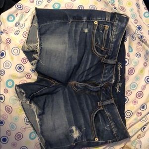 American eagle super stretch shorts